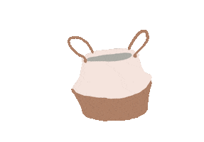 Planta Cesto Sticker by Inspira tu estilo