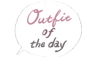 Outfit 吹き出し Sticker