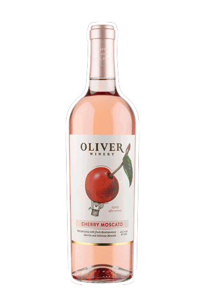Cherry Wine Summer Sticker by Oliver Winery