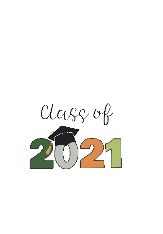 Graduation Phoenix Sticker by UW-Green Bay