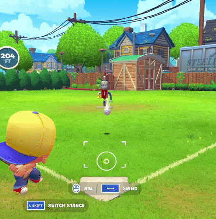 Home Run GIF by BACKYARD SPORTS