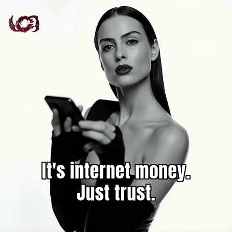 Crypto Explaining GIF by Goeememe