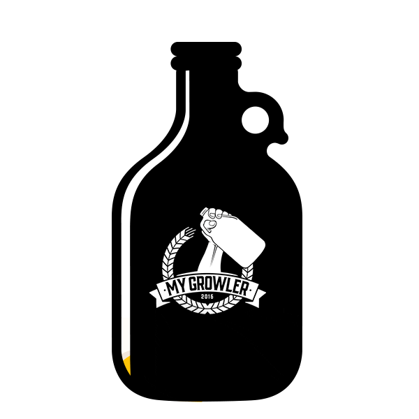 Beer Growlercheio Sticker by my growler