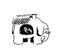 Home Elephant Sticker by neybor