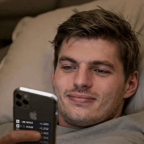 Formula 1 Smiling GIF