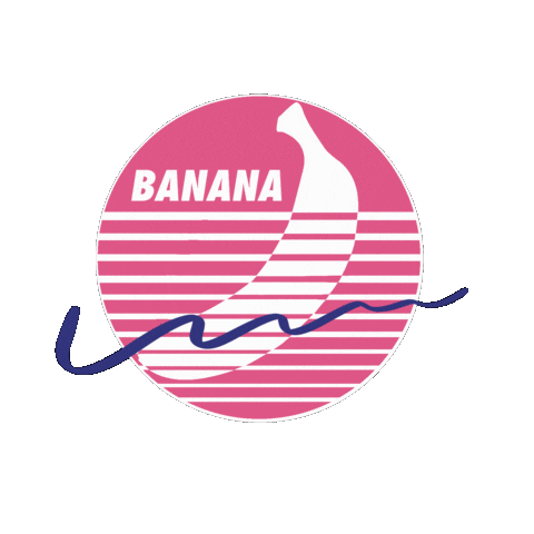 Banana Laser Sticker