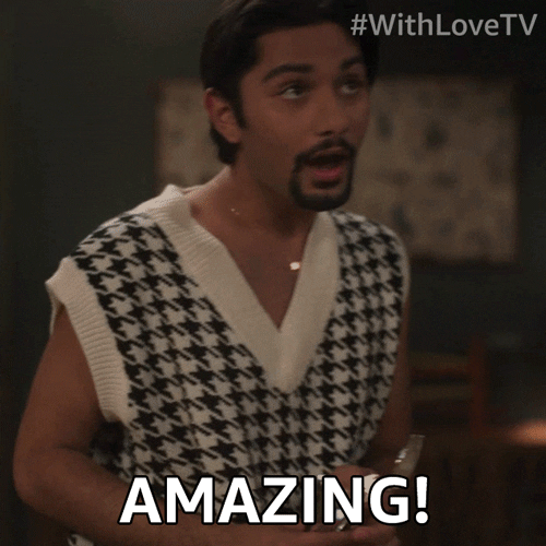 Awesome With Love GIF by Amazon Prime Video