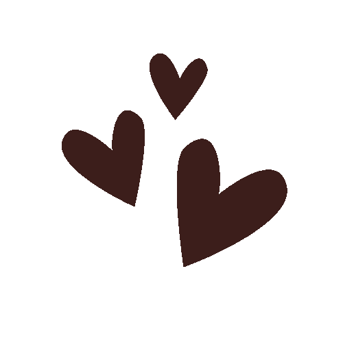 Coeurs Hearts Sticker by Camille Cosson Rédaction