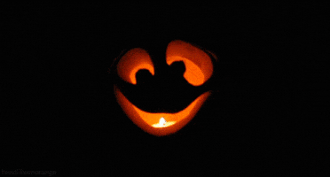 does it look too happy? jack o lantern GIF by Head Like an Orange