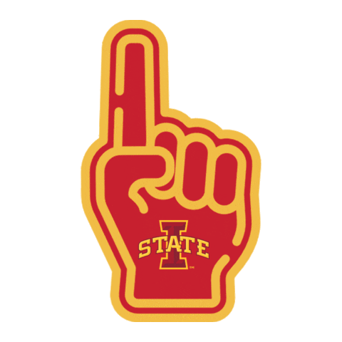 Football Basketball Sticker by Iowa State University Office of Admissions