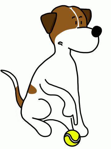 Jack Russell Dog GIF