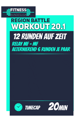 Fitness Bundesliga Sticker