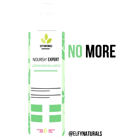 Hair Vegan Sticker by Elfy Naturals