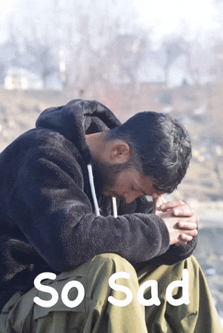 So Sad GIF