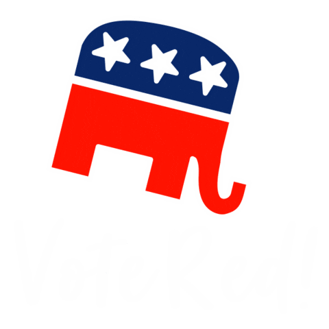 Donald Trump Sticker by Republican Red Wine