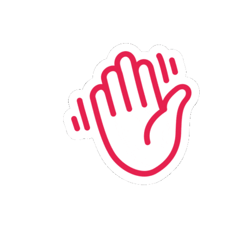 Happy Wave Sticker by Visser & Visser