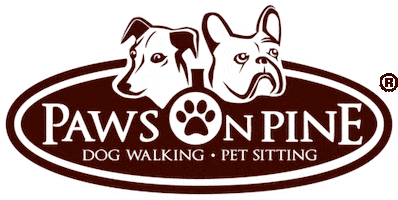Paws on Pine Sticker