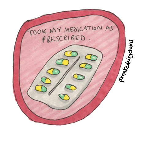 Mental Health Medication Sticker for iOS & Android | GIPHY
