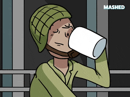 Drunk Lets Go GIF by Mashed