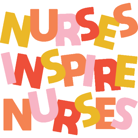 Nurse Rn Sticker by Nurses Inspire Nurses