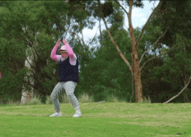 Golf Reaction GIF by Tones And I