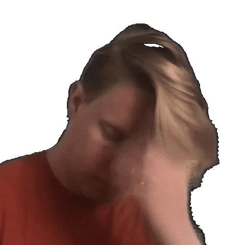 Abehairflip Sticker