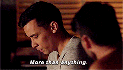 and connor was being supportive