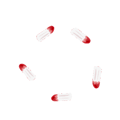 Spin Blood Sticker by Callaly