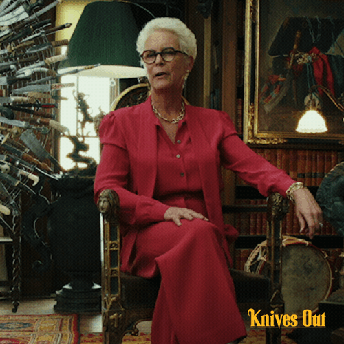Jamie Lee Curtis Movie Gif By Knives Out Find Share On Giphy