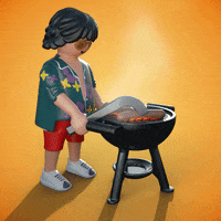 Labor Day Eating GIF by PLAYMOBIL