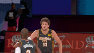 Oklahoma City Thunder Reaction GIF by NBA