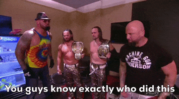 COLLARxELBOW aew you know young bucks karl anderson GIF