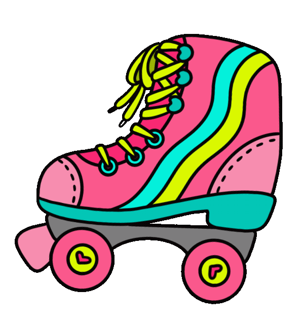 90S Roller Sticker for iOS & Android GIPHY