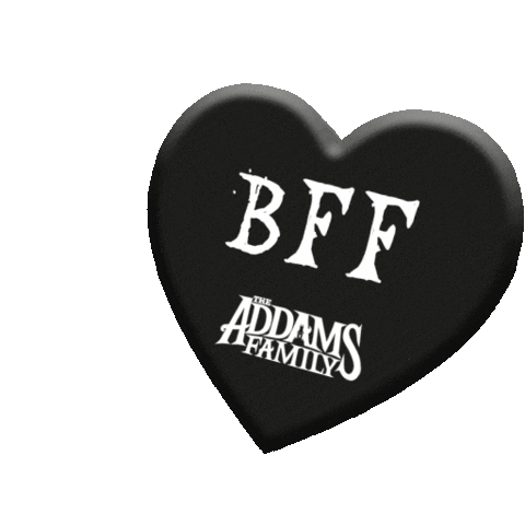 Love Ya Best Friends Sticker by The Addams Family