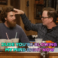 Good Mythical Morning Mind Blown GIF by Rhett and Link
