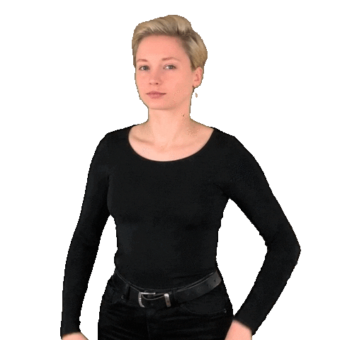 No Way Girl Sticker by Cologne's