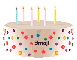 Birthday Cake Sticker by Bmoji