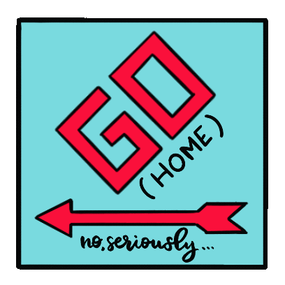 Home Go Sticker