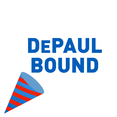 Depaul Class Of 2024 Sticker by DePaulU
