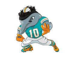 Miami Dolphins Football Sticker by NFL