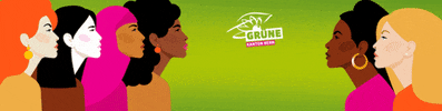gruenebern green gruene feminismus frauenstreik GIF