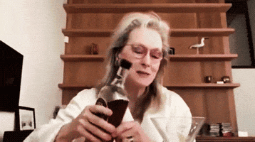 Meryl Streep Cheers GIF by Cosmopolitan
