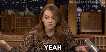 Emma Stone Lol GIF by The Tonight Show Starring Jimmy Fallon