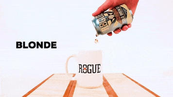 rogueales coffee loop text cold GIF
