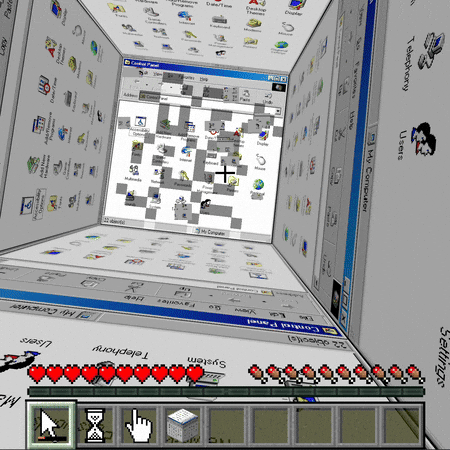 Digging Digital Art GIF by PERFECTL00P