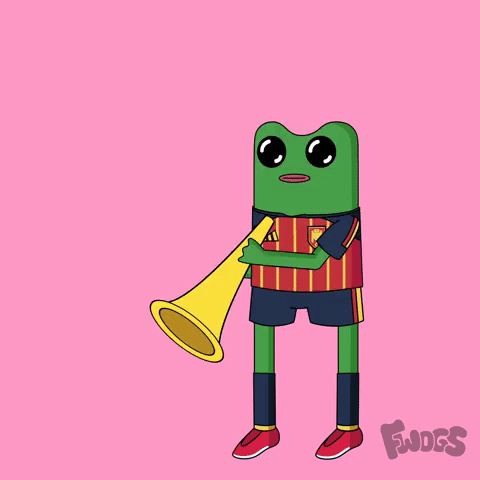 Vamos Lets Go GIF by fwogs