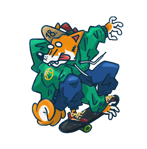 Skateboard Sticker