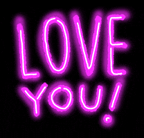I Love You Neon GIF