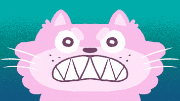 Angry Sharp Teeth GIF by Holler Studios