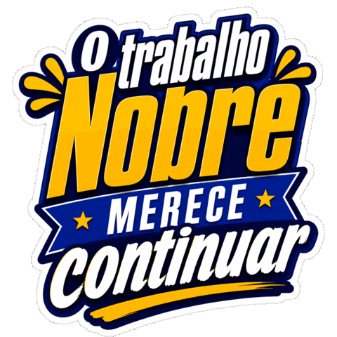 Deputado Sticker by Vereador Rafael Nobre
